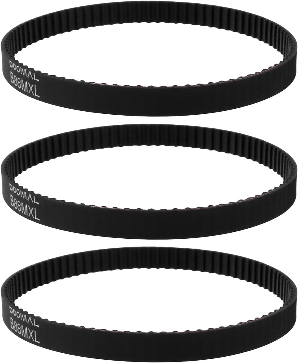 SnelShoppen - 3 Stuks Rock Tumbler Vervangings Synchronisatieband 185 x 5 mm Geschikt voor Elektrische Tumblers - Duurzaam, Eenvoudige Installatie