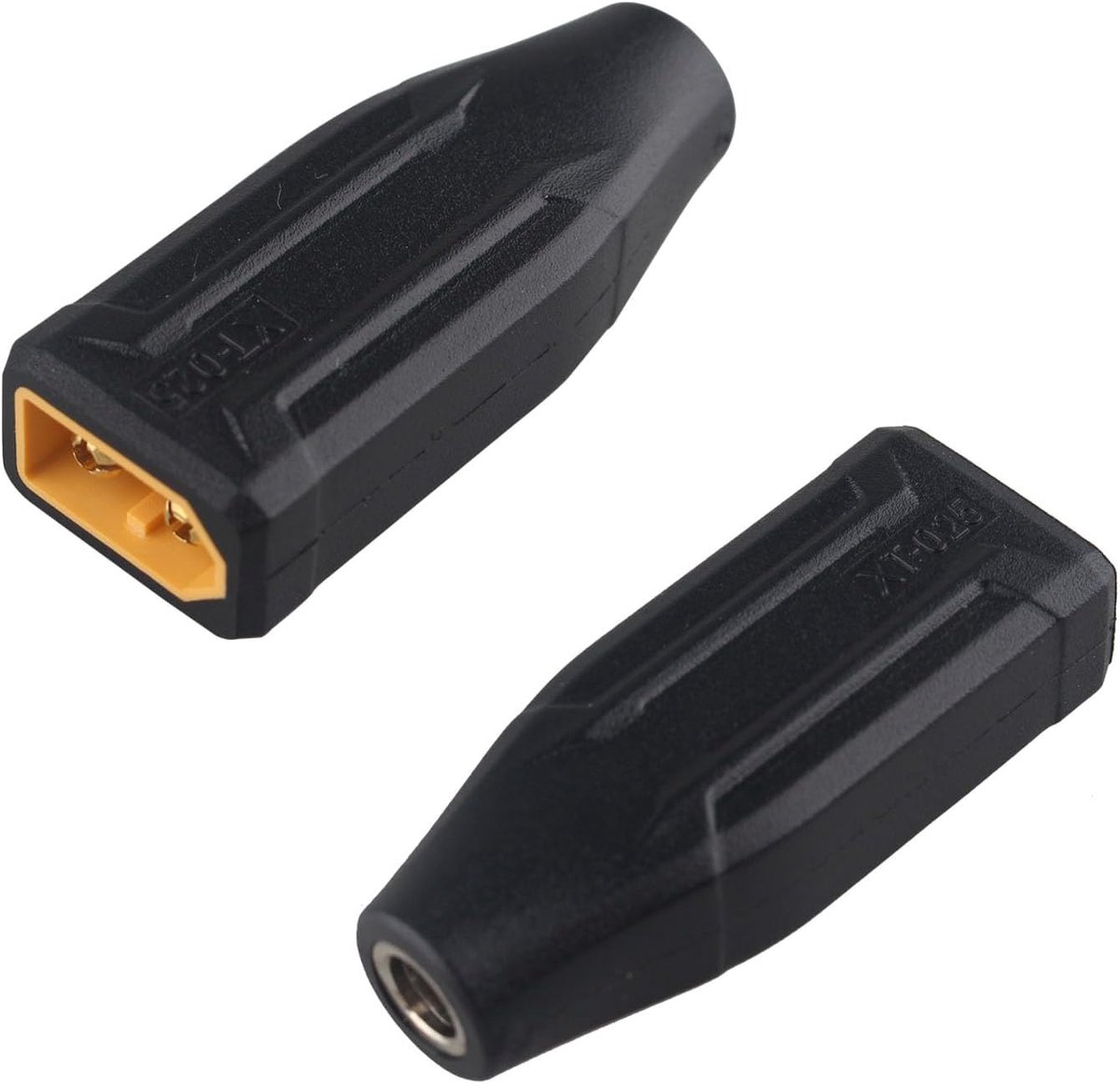 2PCS DC Female to XT60 Male Connector Adapter XT60 to DC7909 Bullet Connector for Lipo Battery Drones FPV Monitor - ShopVlot