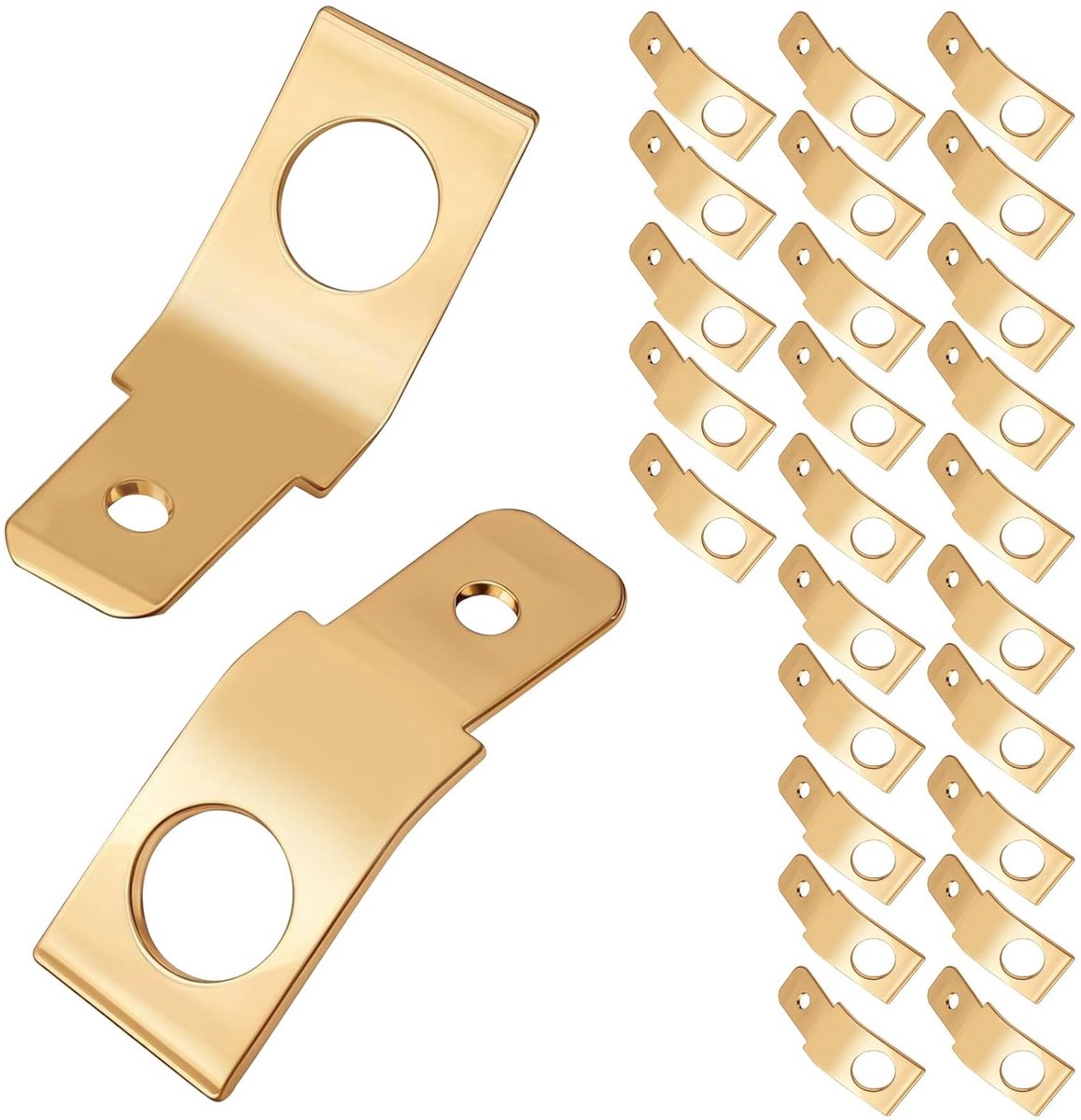 SnelShoppen - Quick Connector Set van 25 Stuks, Otton Connector voor Eenvoudige Aansluitingen aan de Rand van de Poef, Ideaal voor Huishoudelijk Gebru