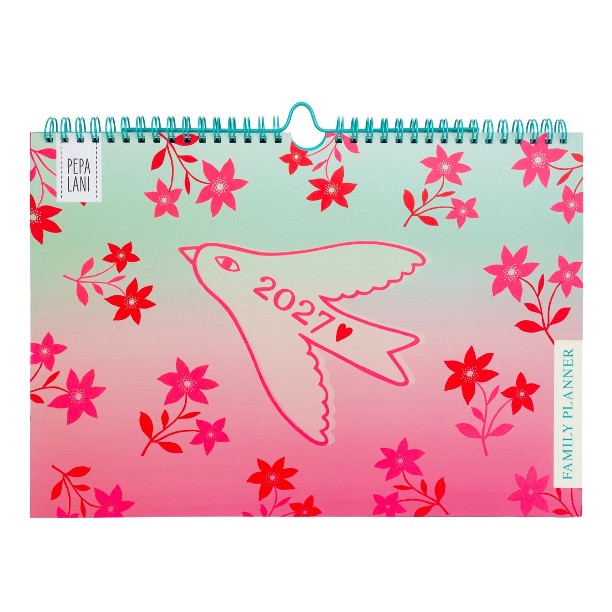 Pepa Lani Family Planner 2027 Flowerbirds
