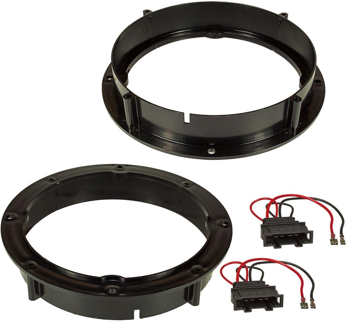 Speaker rings adapter 165mm - kabel voor VW Golf 6 7 Passat Polo - compatibel met Seat en Skoda - SnelShoppen