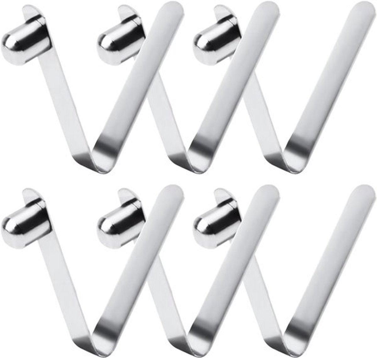 Verstelbare Rvs Veerclips voor Kayak en Tent, Lockable Push Button Clips voor Outdoor Activiteiten, Duurzame Accessoires voor Kamperen en Watersport