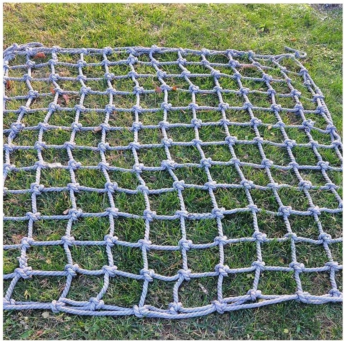 Klimnet Outdoor - Speeltuin Net Veiligheidsnet - Kinderen Klimmen - Heavy Duty Polyamidevezel - 14mm 1X8m - Zwart