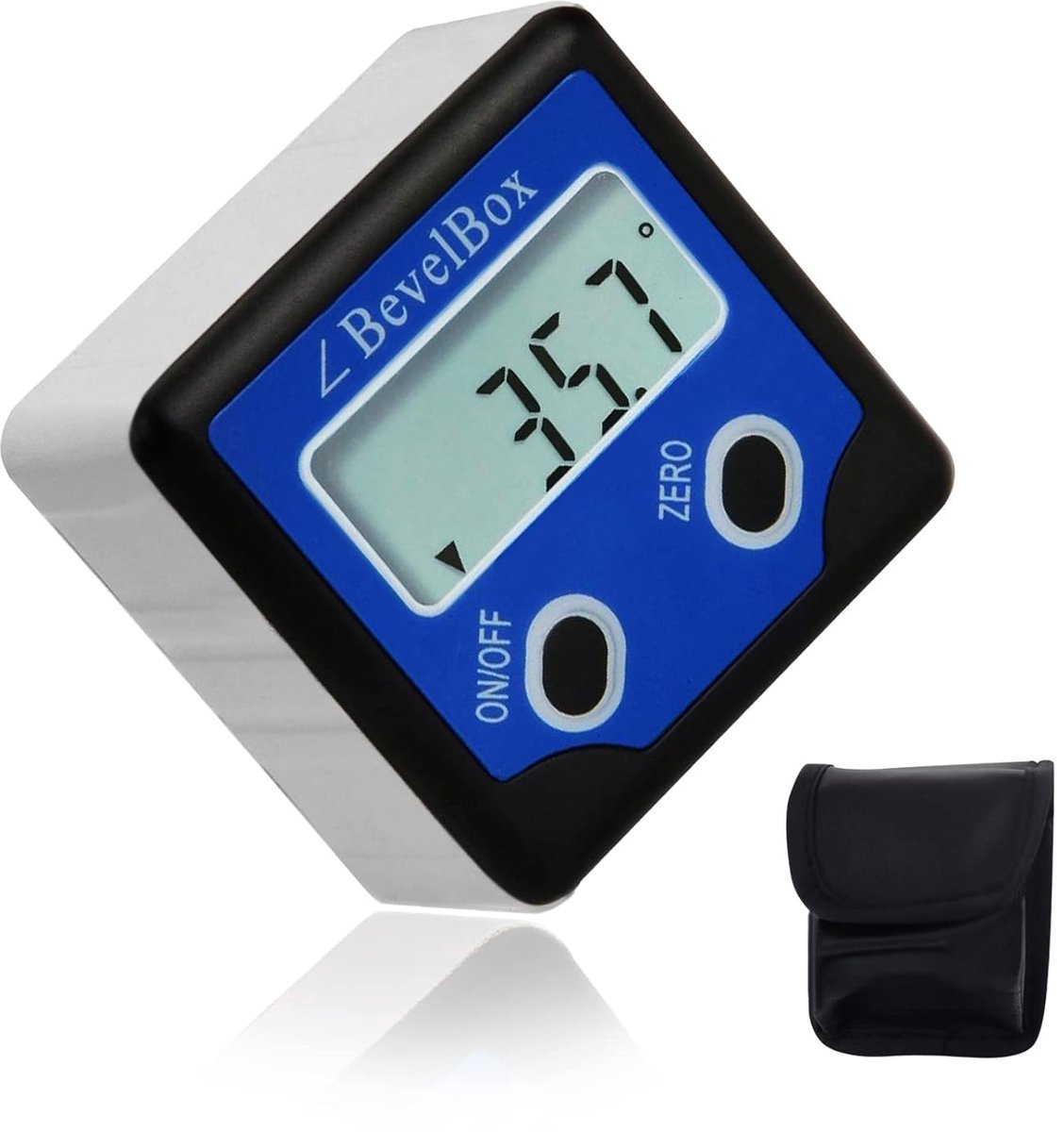 GAIN EXPRESS Digitale gradenboog, digitale waterpas Bevel Box met lcd-display, IP54 digitale gradenboog - ShopVlot