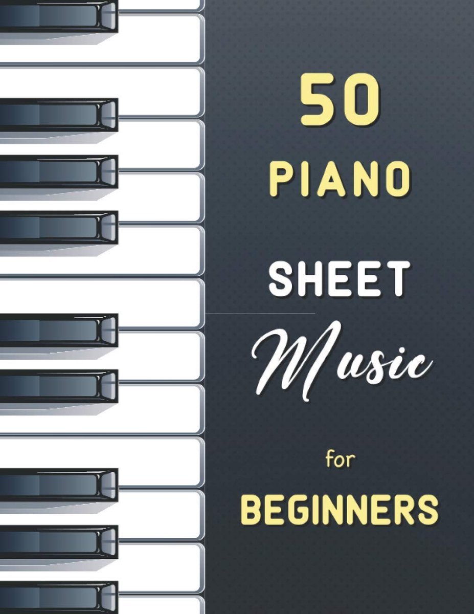 50 Piano Sheet Music for Beginners: Easy Classical Pieces (Urtext with fingering) from Bach, Satie, Schumann, Mozart - ShopVlot
