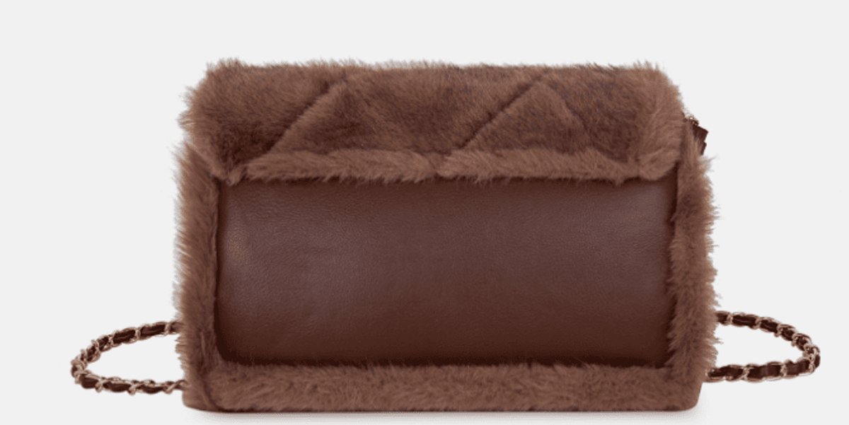 Laurent David Dames Crossbody Pol Dark Brown | Bruin | Maat: One Size