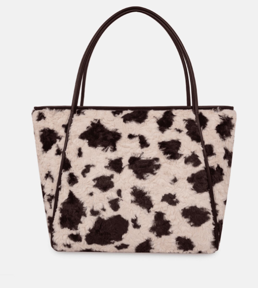 Laurent David Dames Shopper Alice Print Dark Brown | Bruin | Maat: One Size