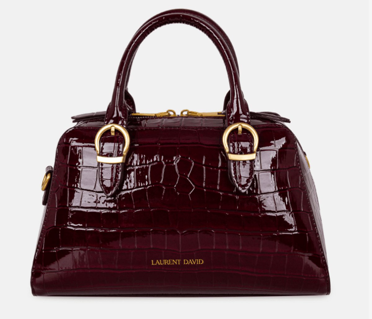 Laurent David Dames Handbag Rita | Bordeaux | Maat: One Size