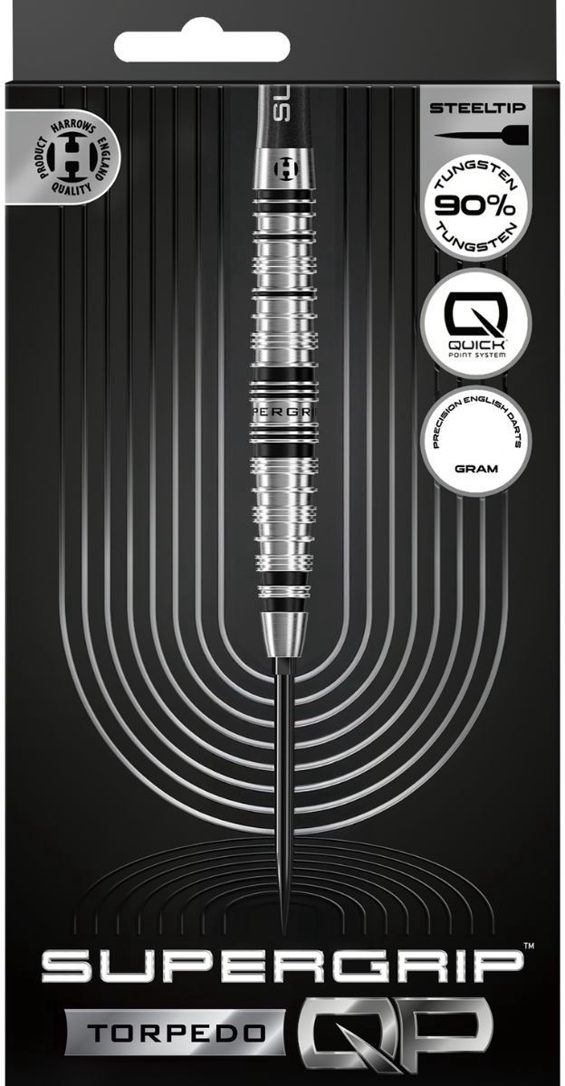 Harrows Supergrip Torpedo Quick Point 90% - Dartpijlen van Harrows — afbeelding 2