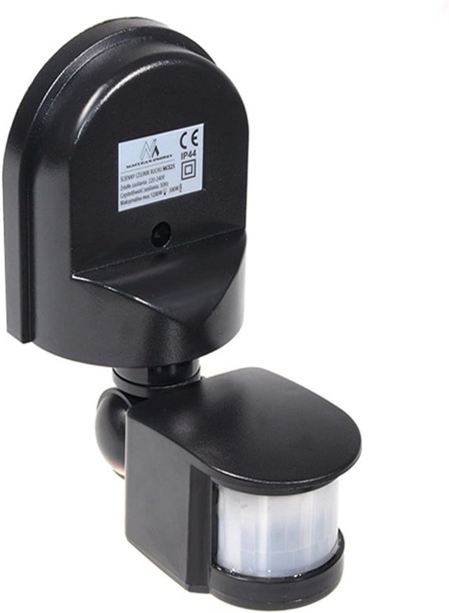 Wandbewegingsmelder met Dusk Sensor en 180 Graden Detectie