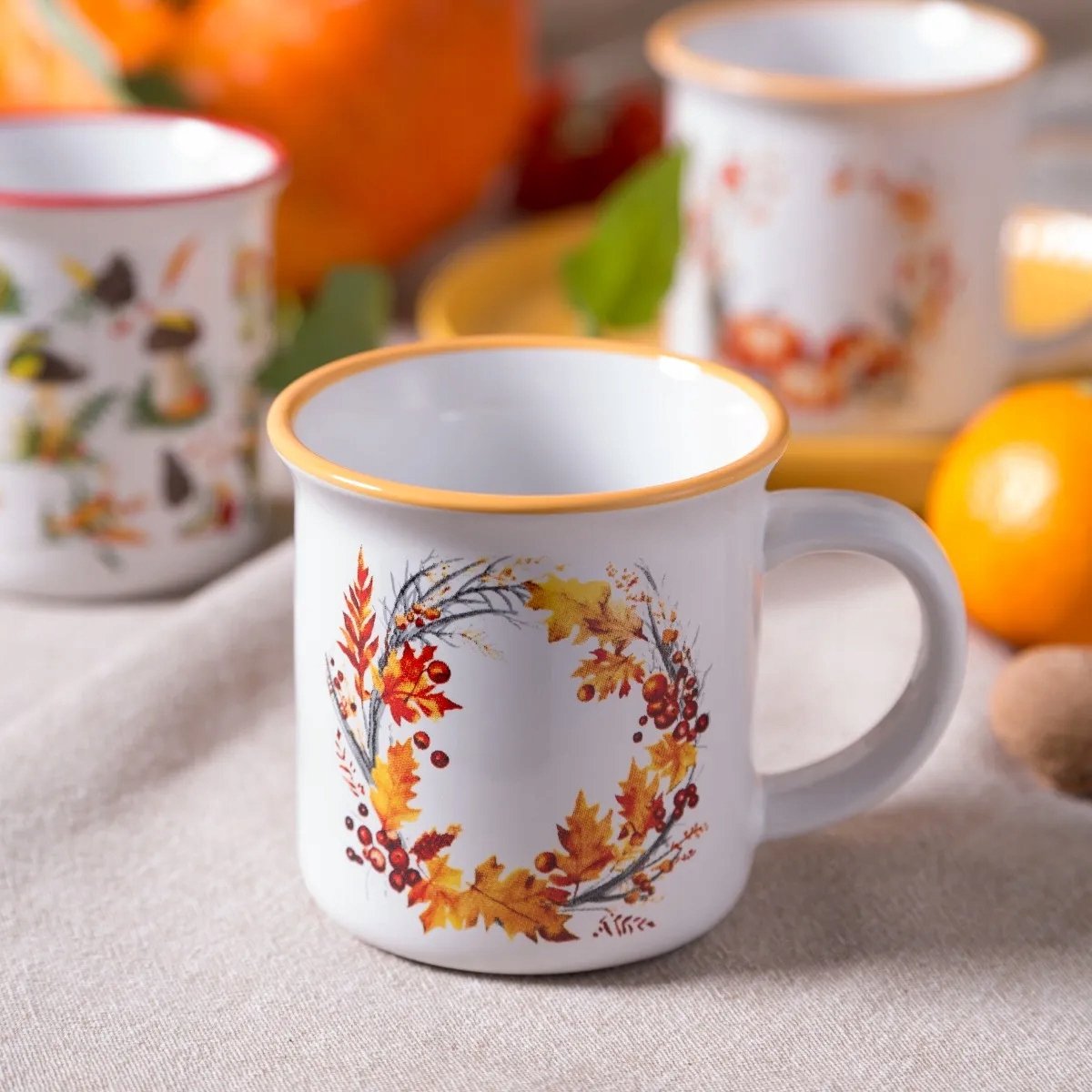 Altom Design Keramiek Mok Herfst 320 ml