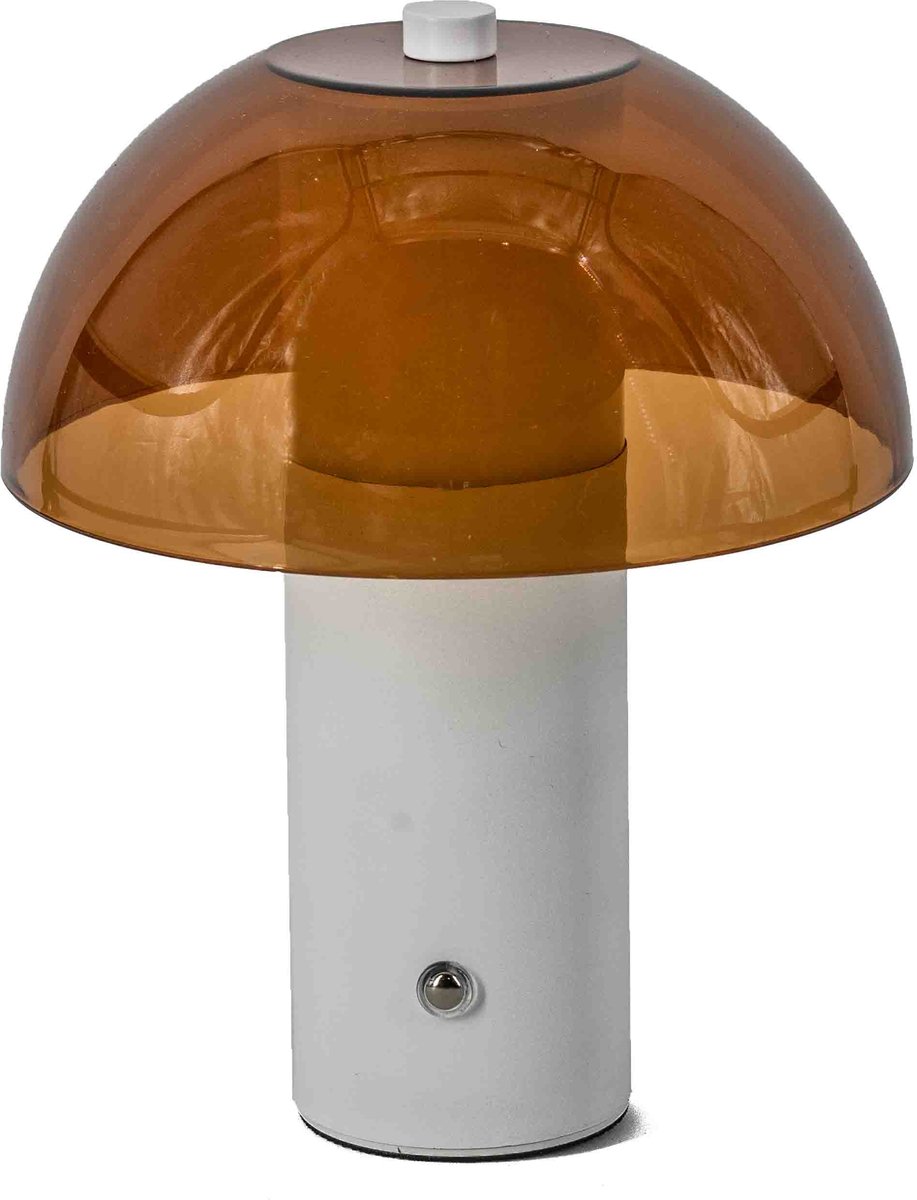 Bureaulamp ToadS LED op accu wit