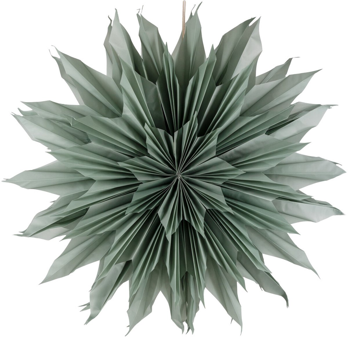 Kerstster sun 100cm turquoise met pendel