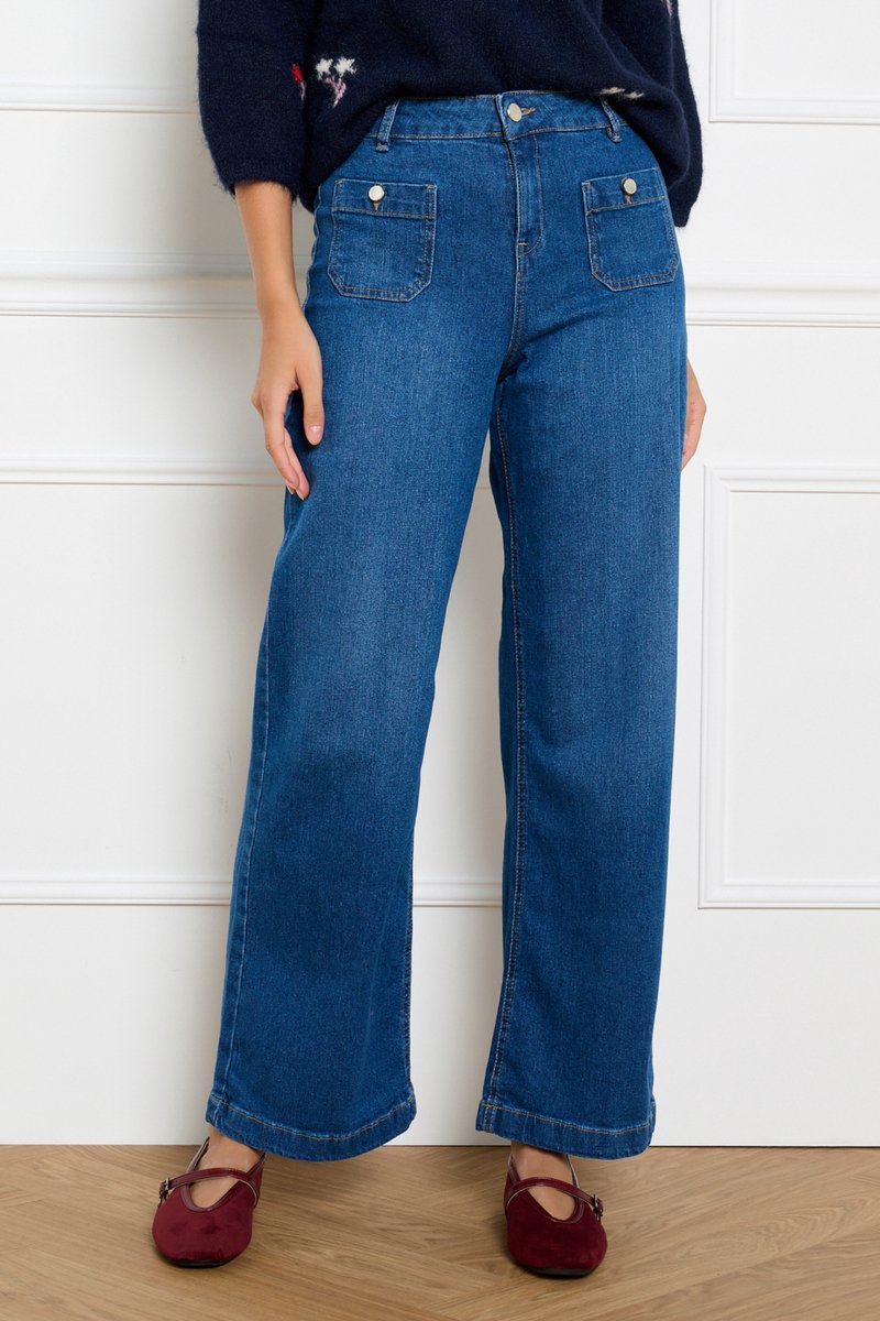 LolaLiza Jeans D Livopoki2f 22000703 Medium Blue Dames Maat - W36
