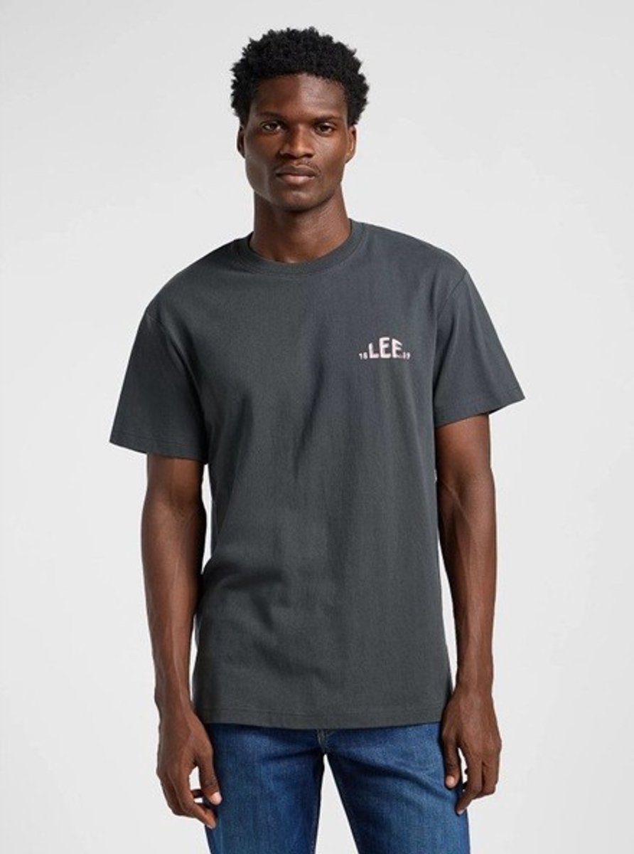 Lee - Regular Tee - Washed Black