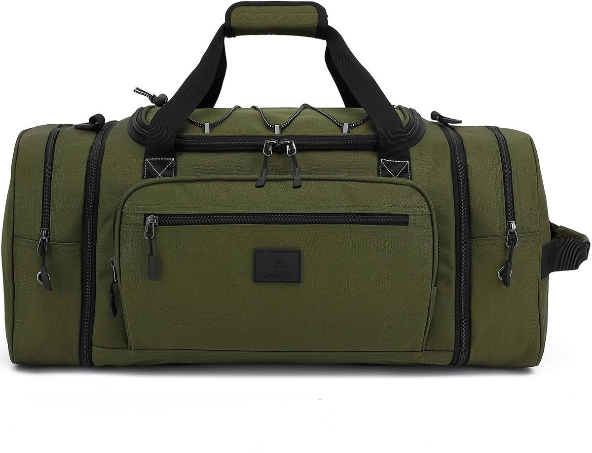 Laripwit Uitbreidbare Reistas voor Heren 45-50L Middelgrote Reistas Unisex Sporttas met Schouderriem - ShopVlot