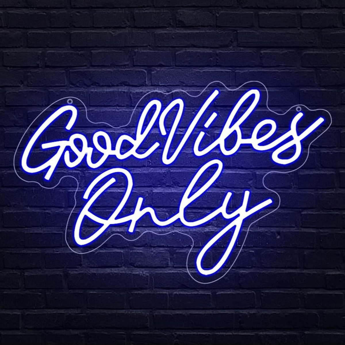 Neonbord - Blauw - Wanddecoratie voor Feest en Slaapkamer - LED Licht voor Stemming en Sfeer