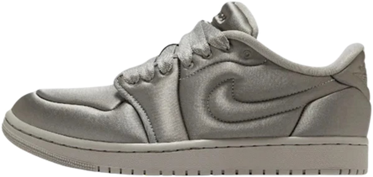 Jordan 1 Low Method of Make Satin Medium Grey (Women's)
