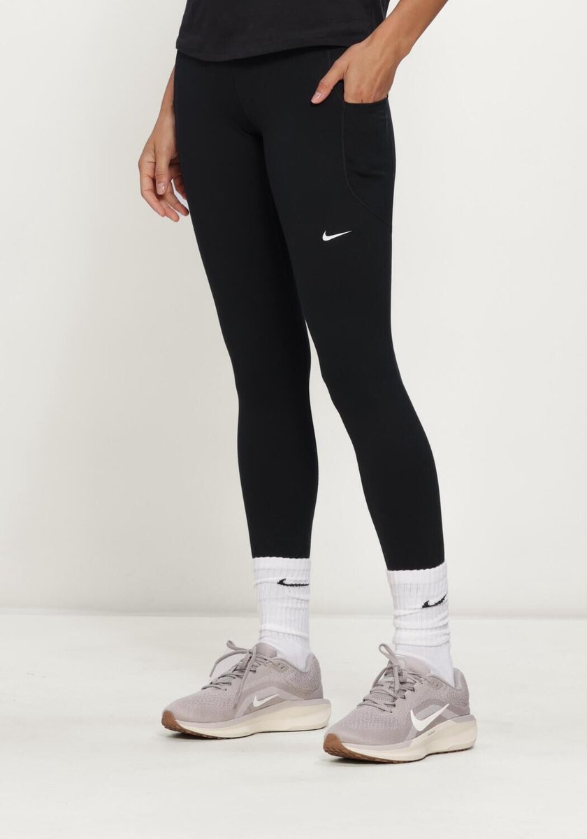 Nike Nike One Broeken Dames Zwart