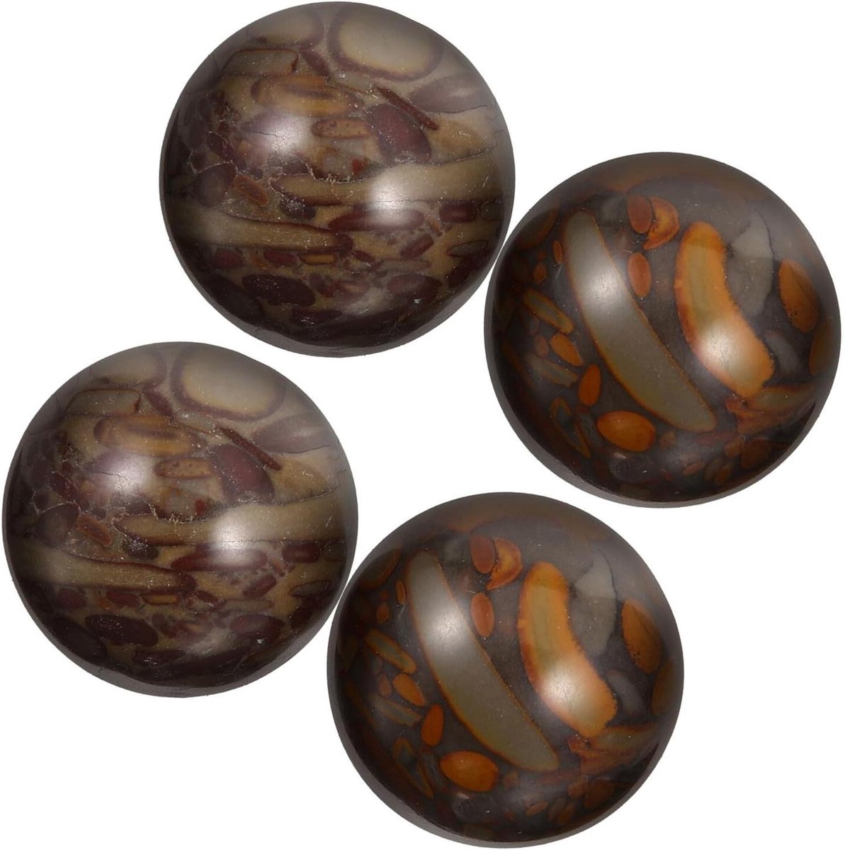 Massage Ballen Set - Hand Oefenballen - Hand Training - Fijne Afwerking - 2.5 cm - Multicolor