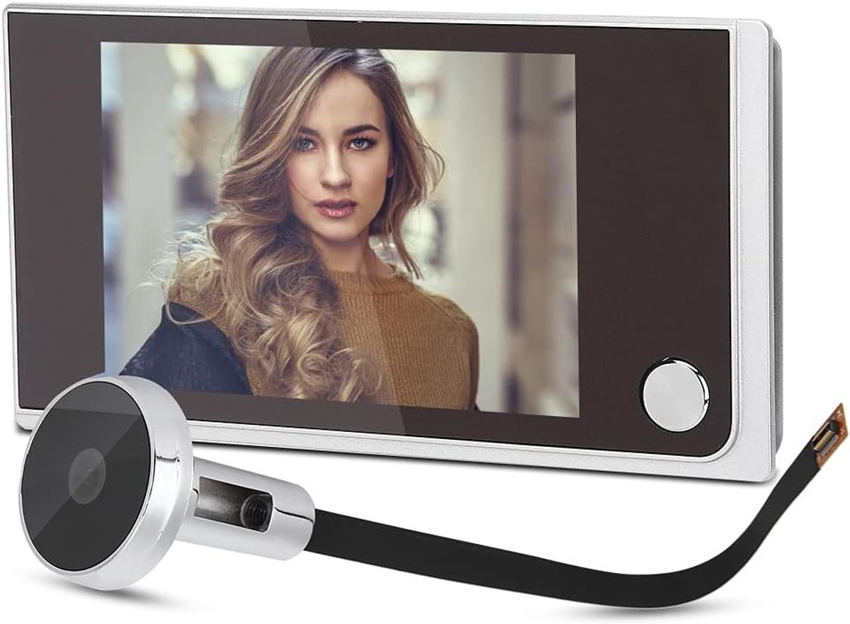 Digitale LCD Deurviewer 3.5 inch met 120-Graden Kijkhoek en Foto Visualisatie voor 24-Uurs Bewaking
