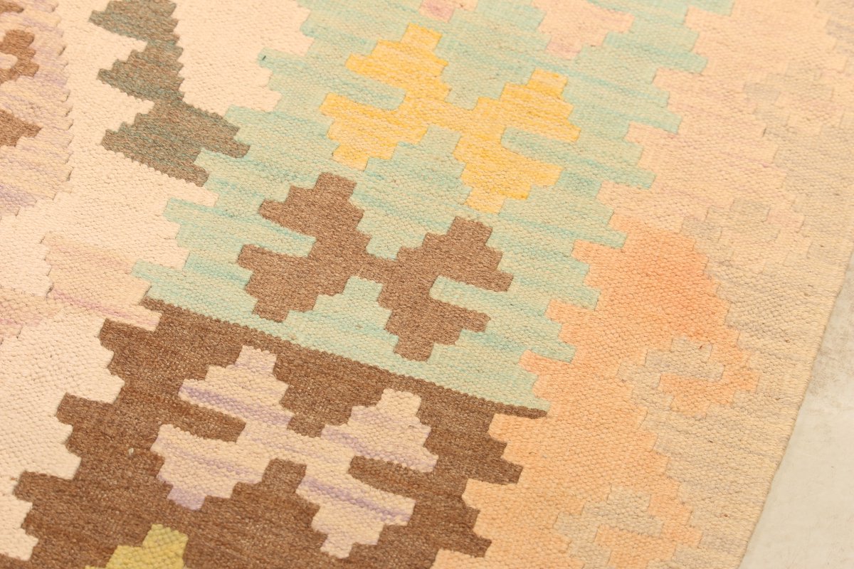 Traditionele Unieke Handgemaakte Ghazni Wol Kilim Tapijt