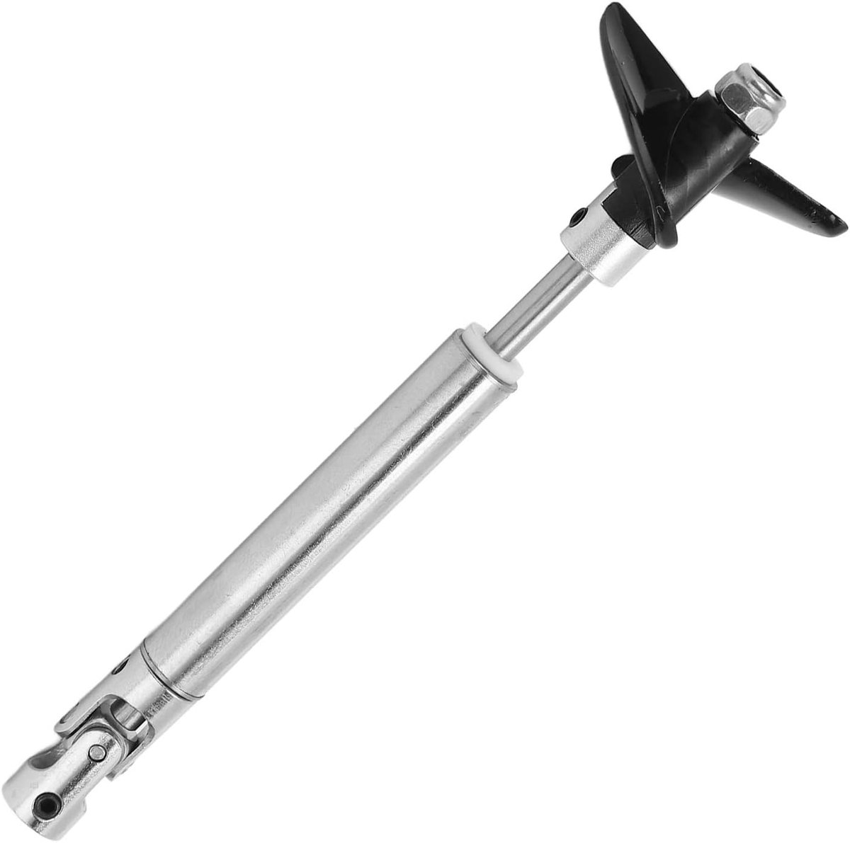 Modelbouw Schacht Assemblage, RVS Aandrijving met Hoge Snelheid Lagers en Plastic Propeller voor RC Botenset, Perfect voor Handgemaakte Botenschepen