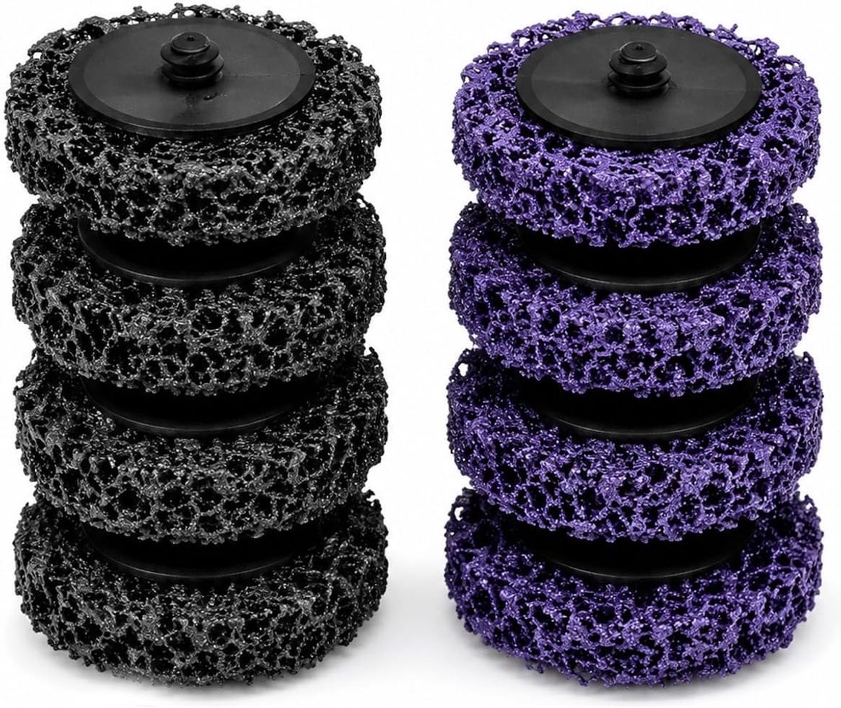 Polijstpads - 10 cm - Schuim - Professionele Set voor Auto en Metaal