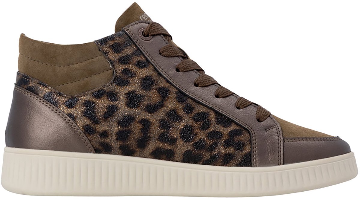 Baskets en cuir Montante