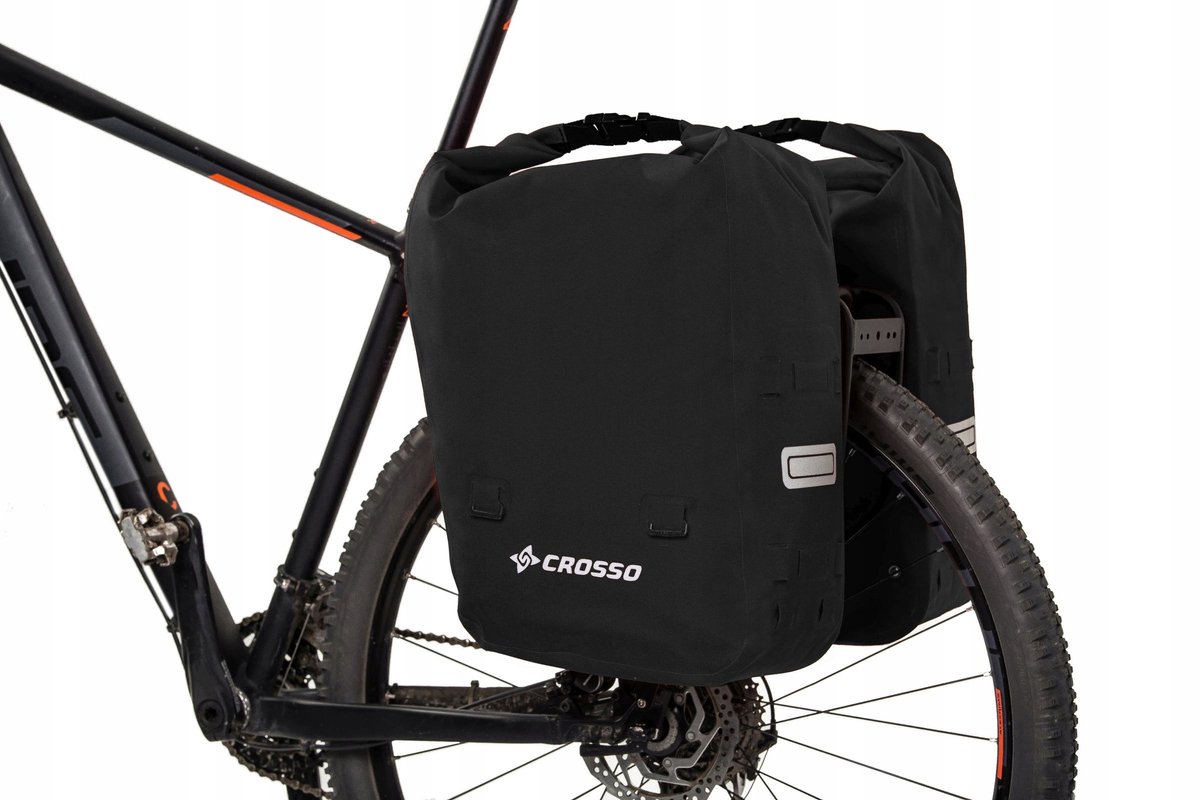 Crosso Twist X60 Fietsbekerset - Zwart (2x30L)