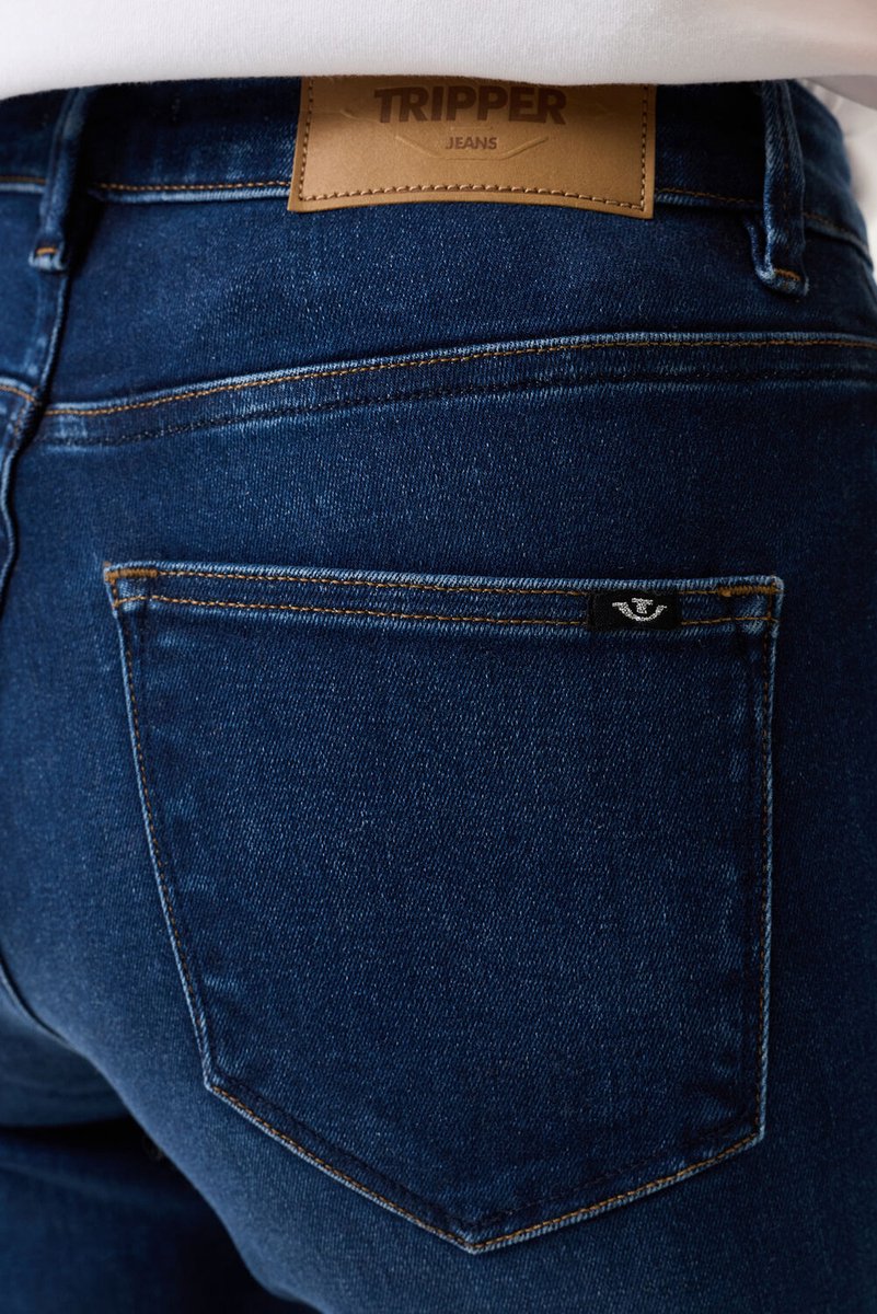 Tripper LIVIABC Dames Boot Fit Jeans Blauw - Maat W28 X L34