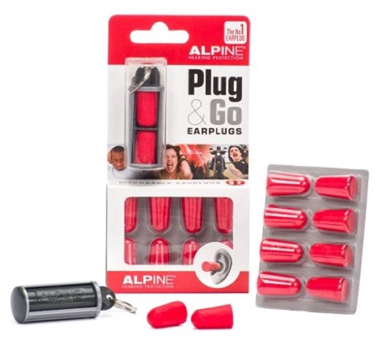 Plug & Go Oorplugs - Geluidsisolatie oordopjes per stuk