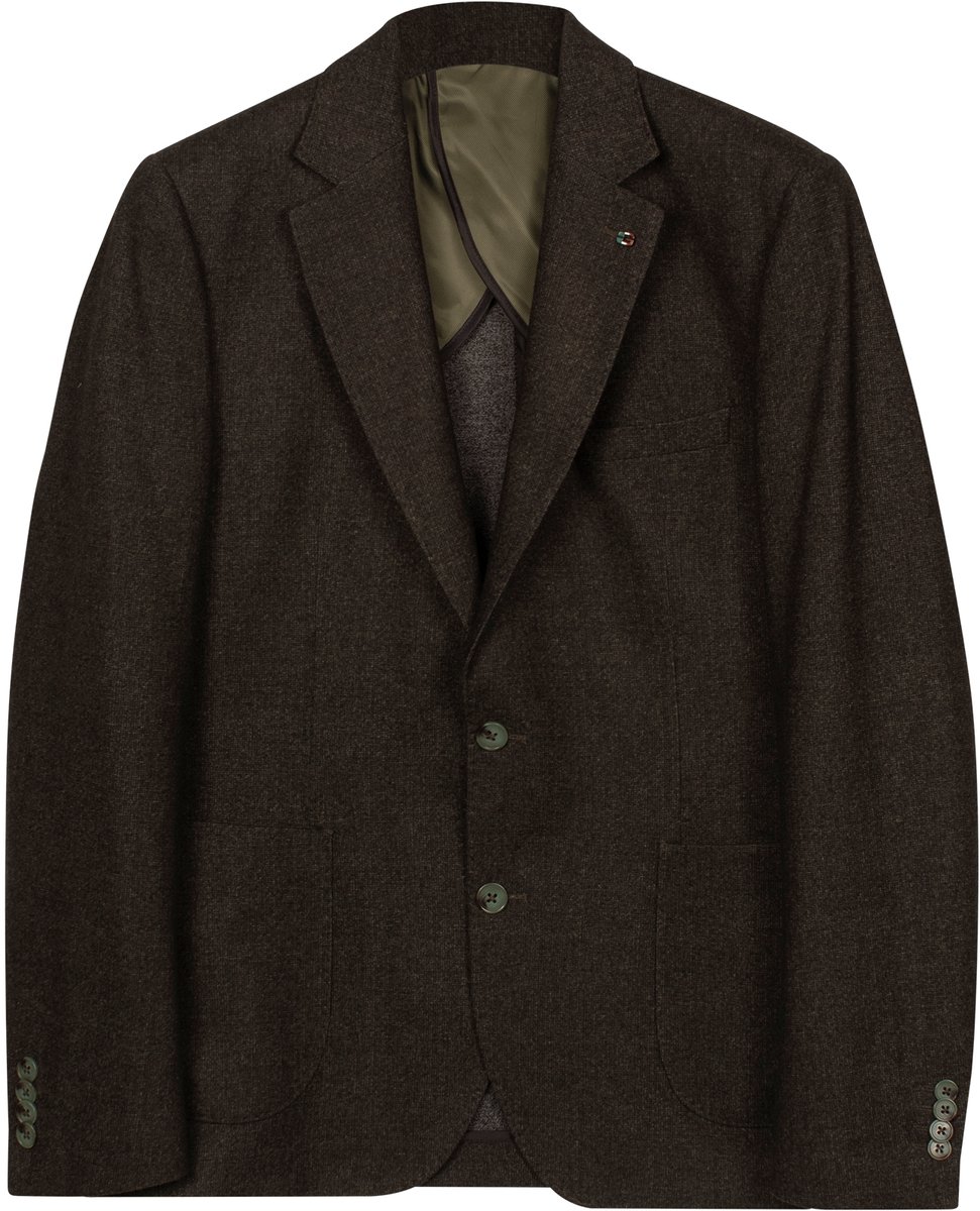 Giordano – Pietro - Heren - Blazer - Modern fit - Colbert - Groen – 622632-70