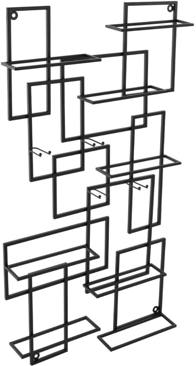 CRLYN® Wijnrek Muur - Wijnrek Hangend - Wijnrek Industrieel