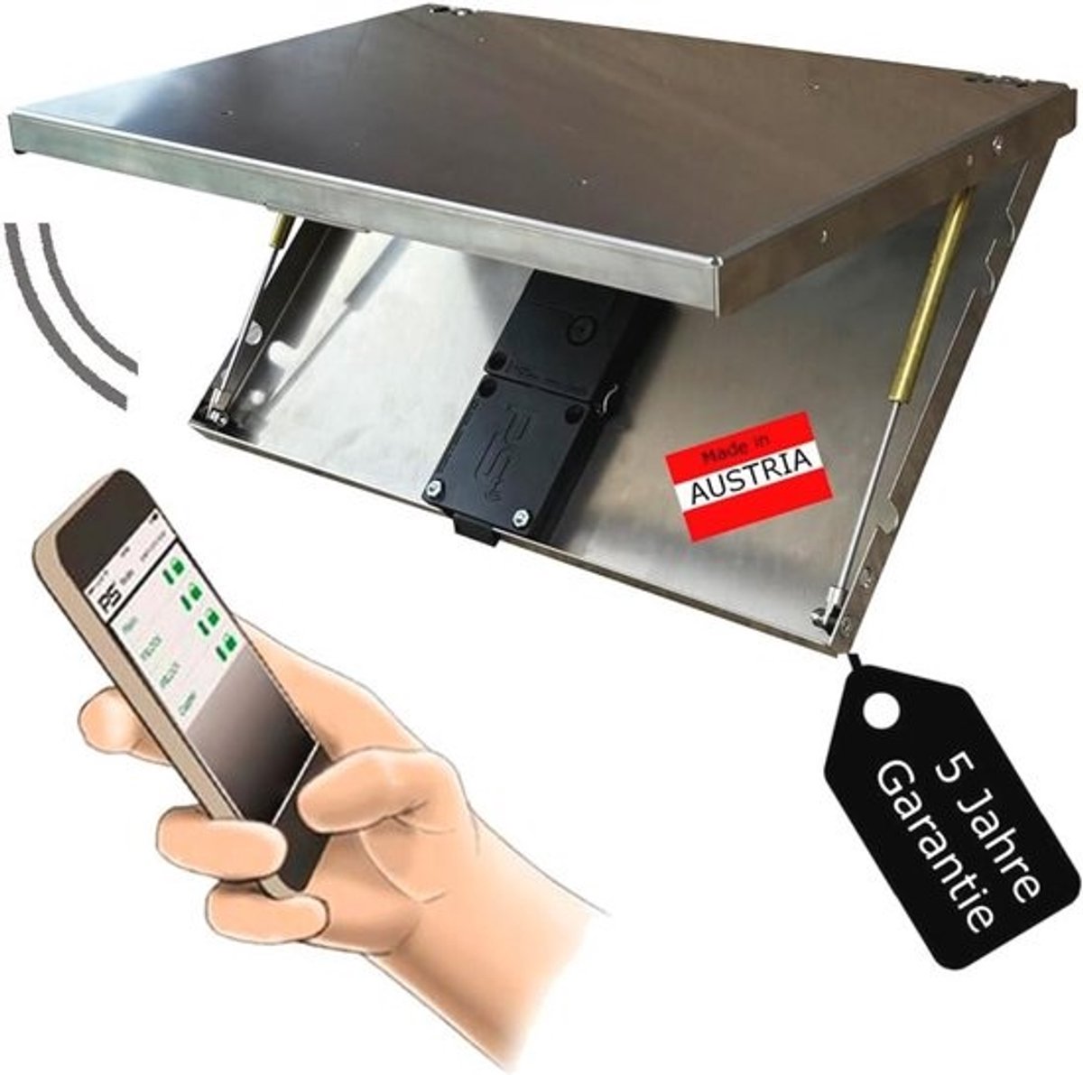 Veilige module voor tafels, planken en kasten - Geheime kluis