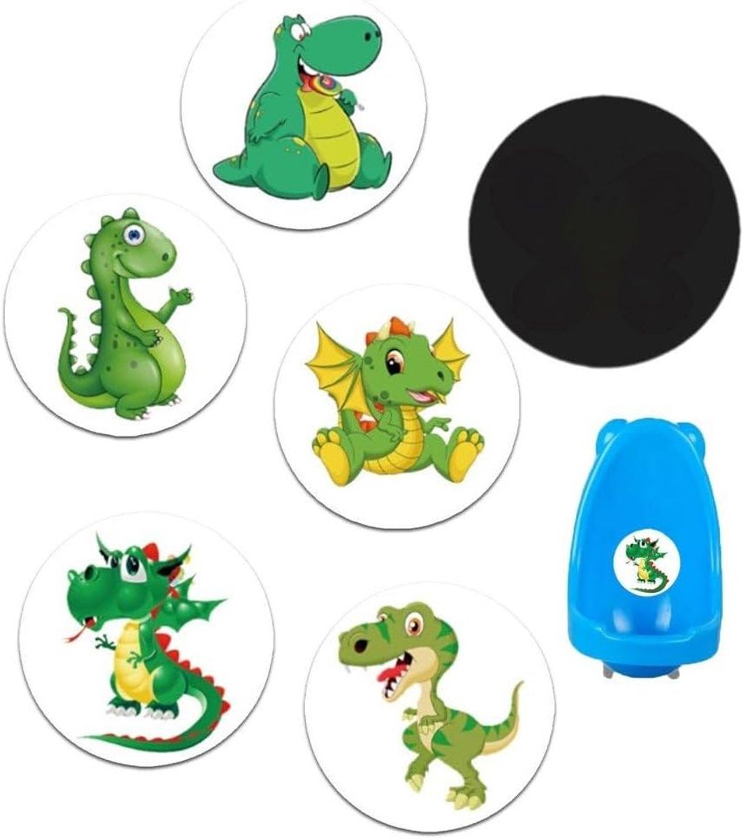 Potty Training Stickers - Zindelijkheid Stickers - Kinderen Zindelijk Maken - Kleurveranderend Effect - 5 Stuks 7 cm - Meerdere Kleuren