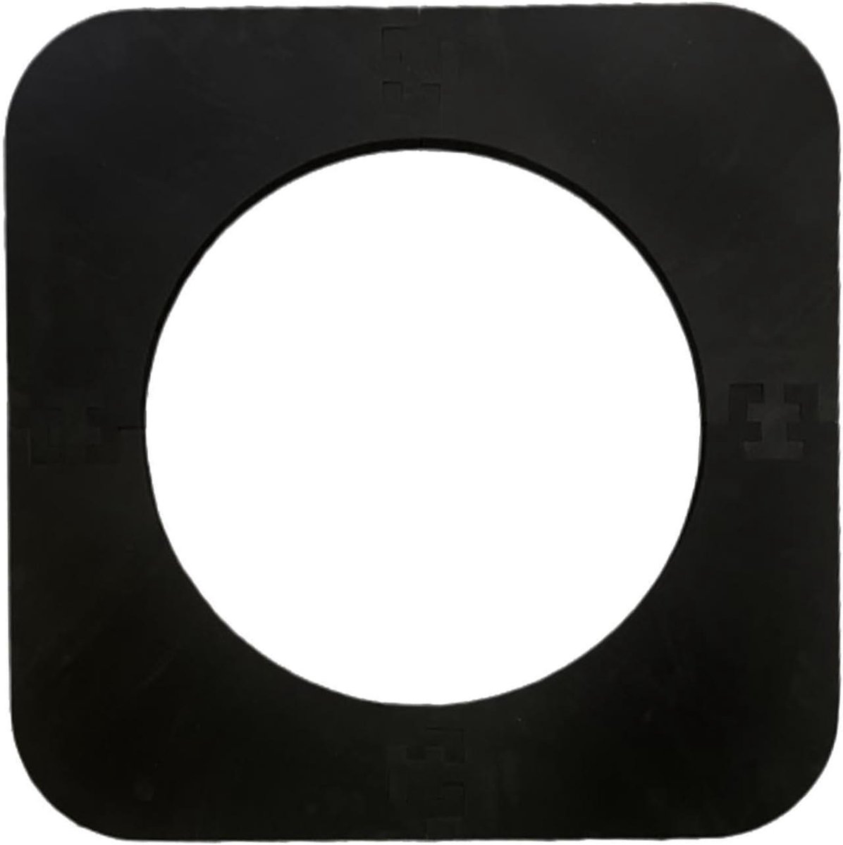 Dartbord Ring - Muur Bescherming - Schade Voorkomen - Geluidsdempend Materiaal - 45 cm Diameter - Zwart