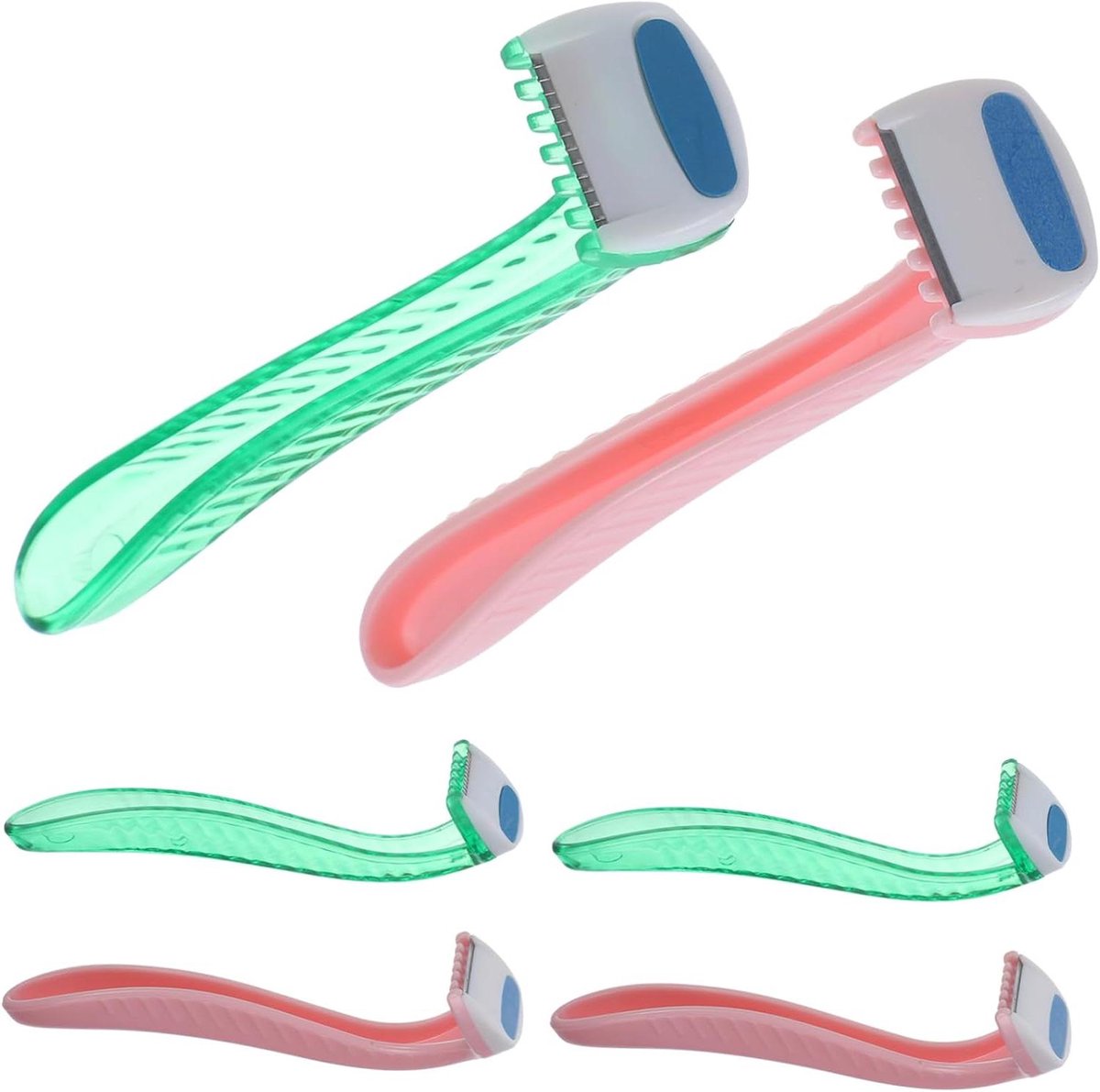 Dames Scheermes Set - Ontharingsmesjes - Nauwkeurig Scheren - Compact Lichtgewicht - 6 Stuks - Willekeurige Kleur