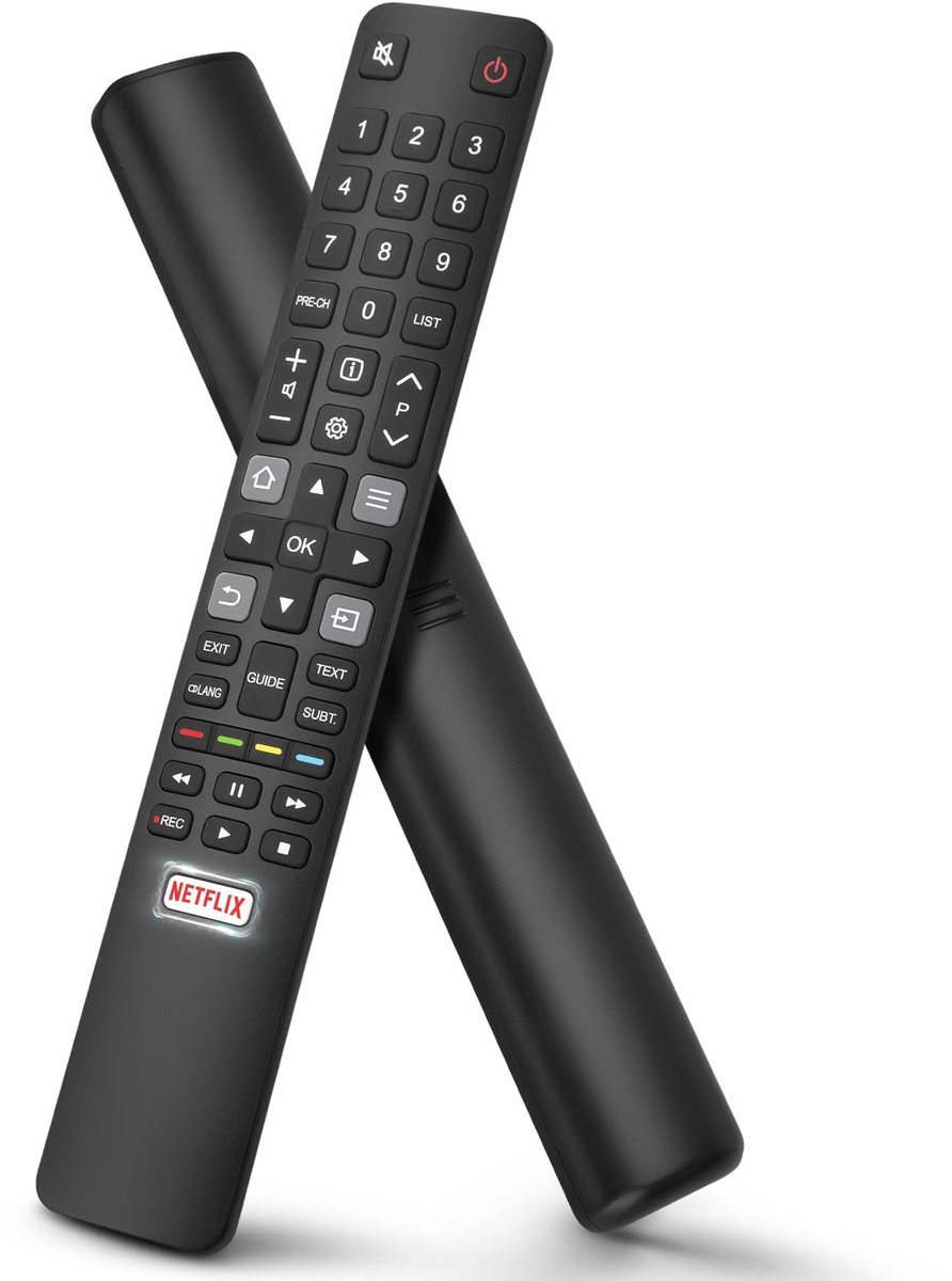 Elzusha - Afstandsbediening voor Smart TV's met Netflix Toets