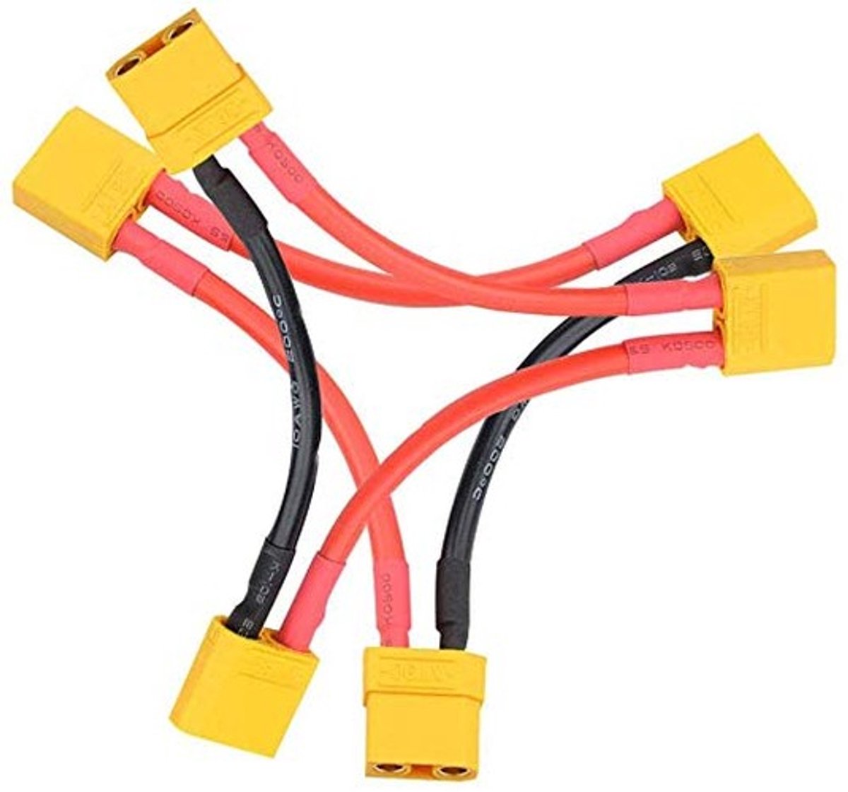 Elzusha - XT90 Accu Series Connector Leads met 10 Gauge Draad