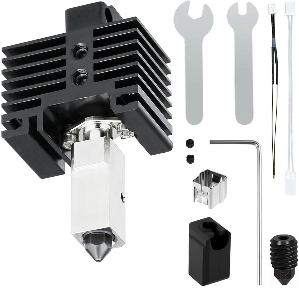 Elzusha - Upgraded Hotend Kit voor 3D Printer Bambu Lab X1/X1C