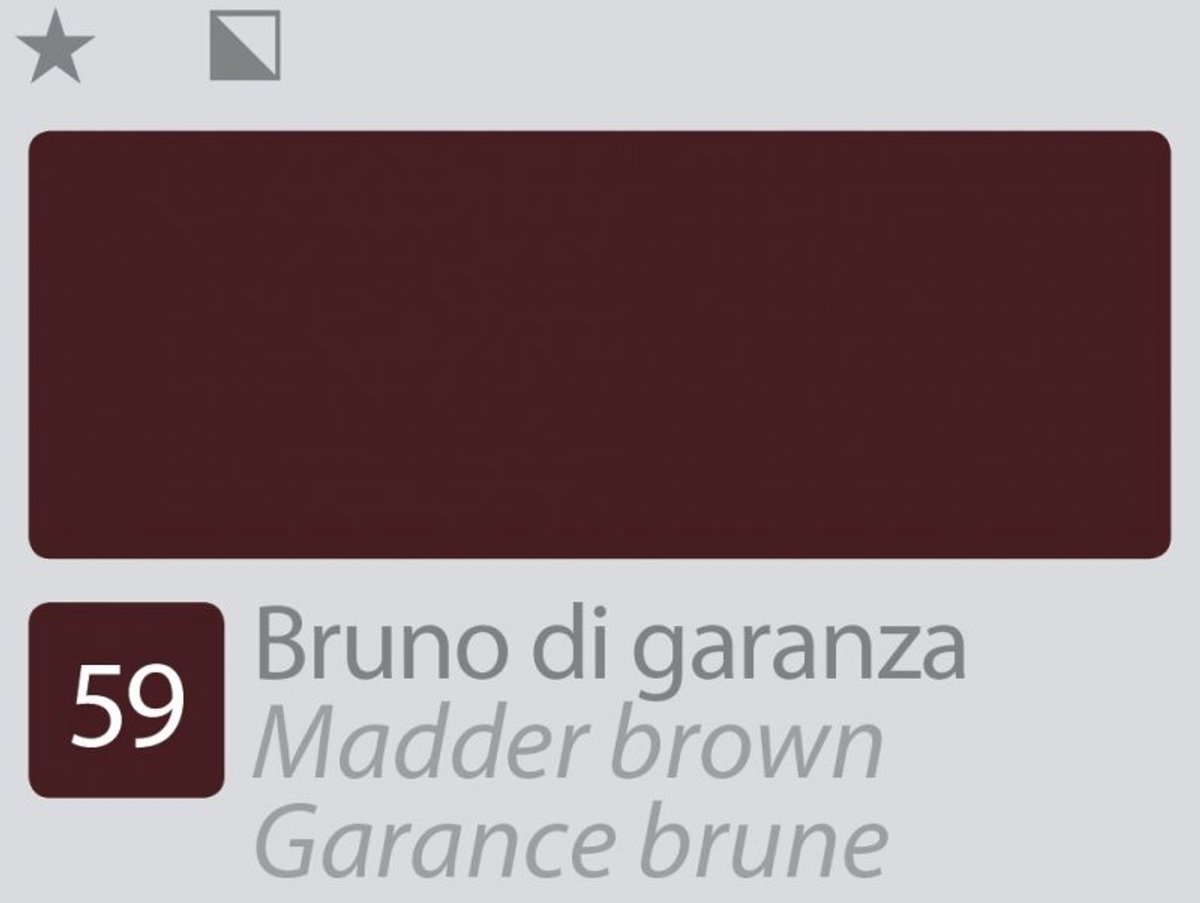 Divolo Accademia Olieverf 20 ml. - Madder Brown