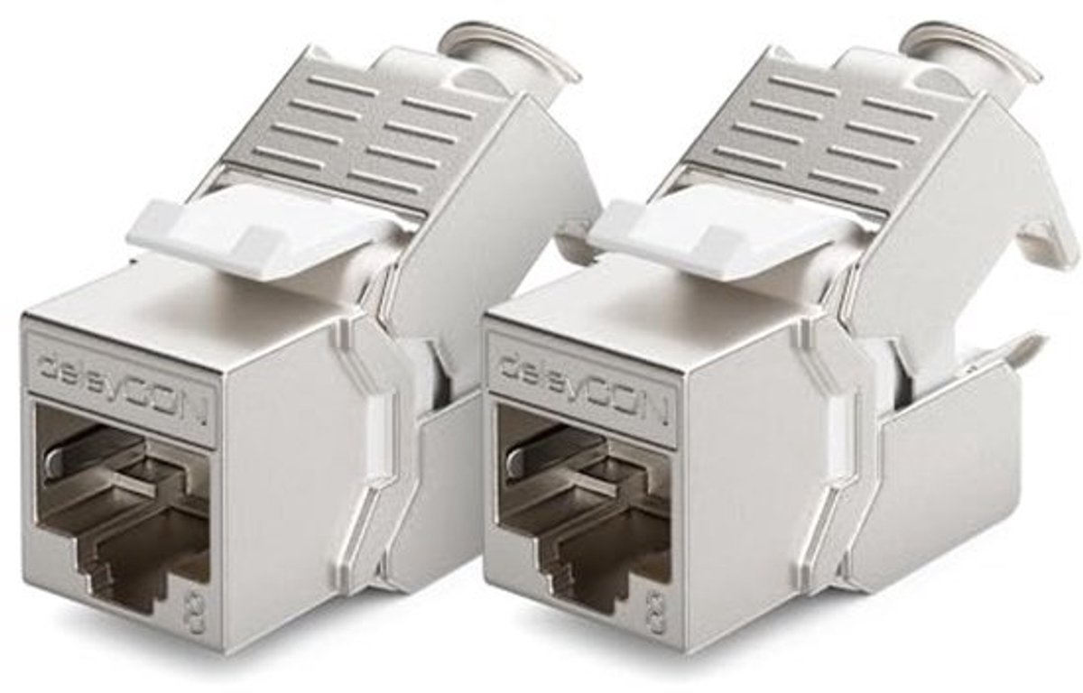 Keystone Jack Module CAT 8 voor RJ45 Aansluiting - Uitbreiding Patchpaneel