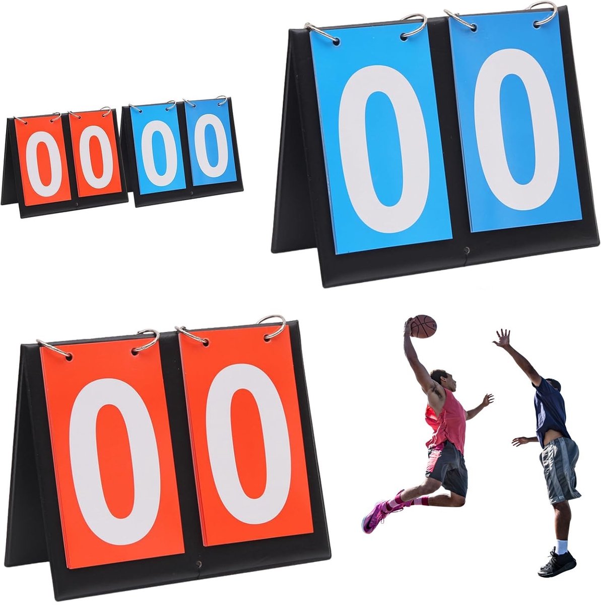 Elzusha - Draagbaar Scorebord voor Sportwedstrijden