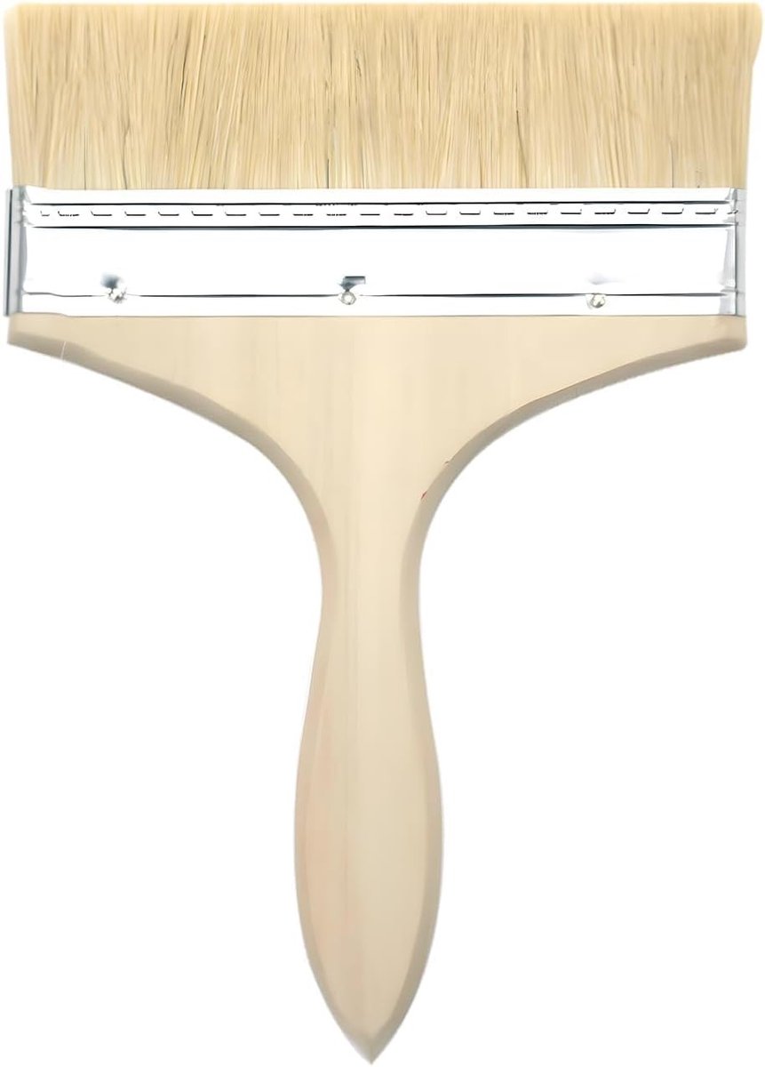 Professionele Platte Verfkwasten voor Acryl en Olie, Geschikt voor Meubels, Muren en Buitenoppervlakken