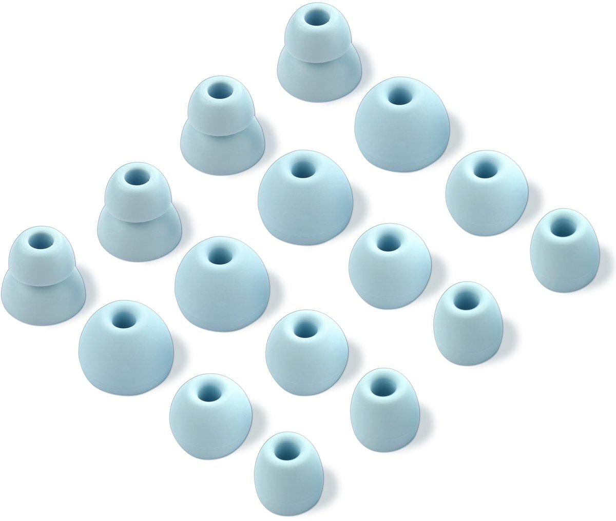 Elzusha - Silicone Oordopjes voor Beats Flex, Set van 8 Pairs