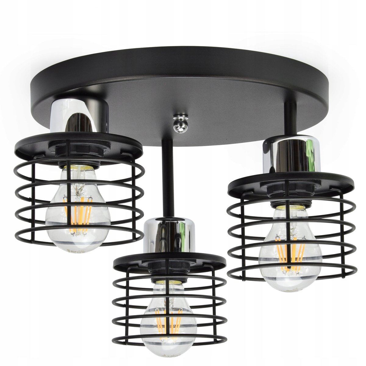 VIGO LED Hanglamp Chroom E27 - Modern Design
