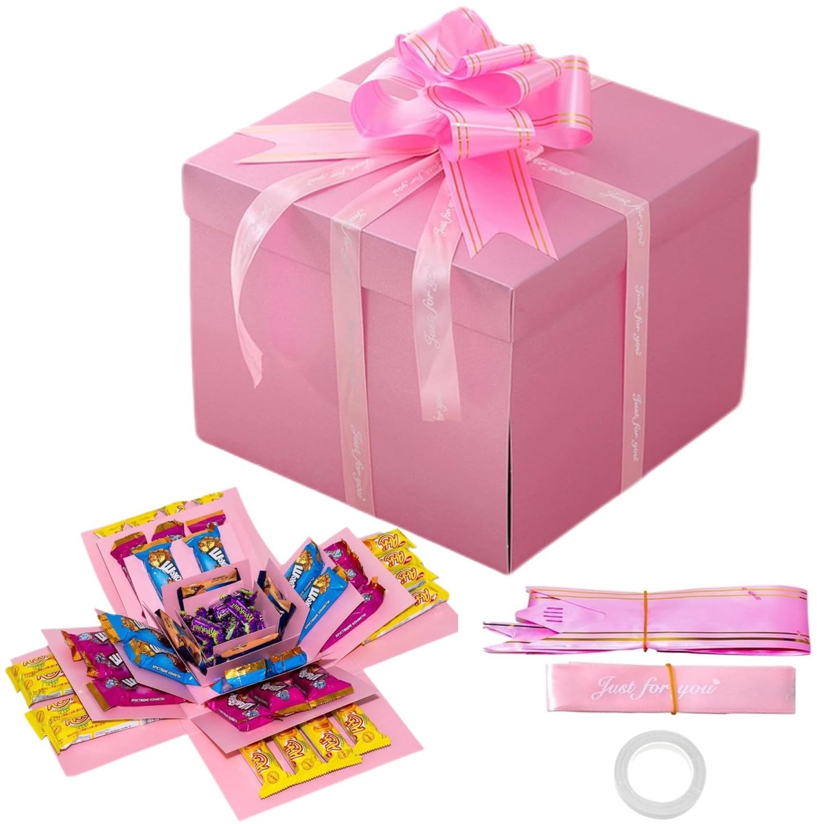 Solidchoice - 5 Laags Verrassingsdoos - Creatieve Explosion Box voor Feestdagen