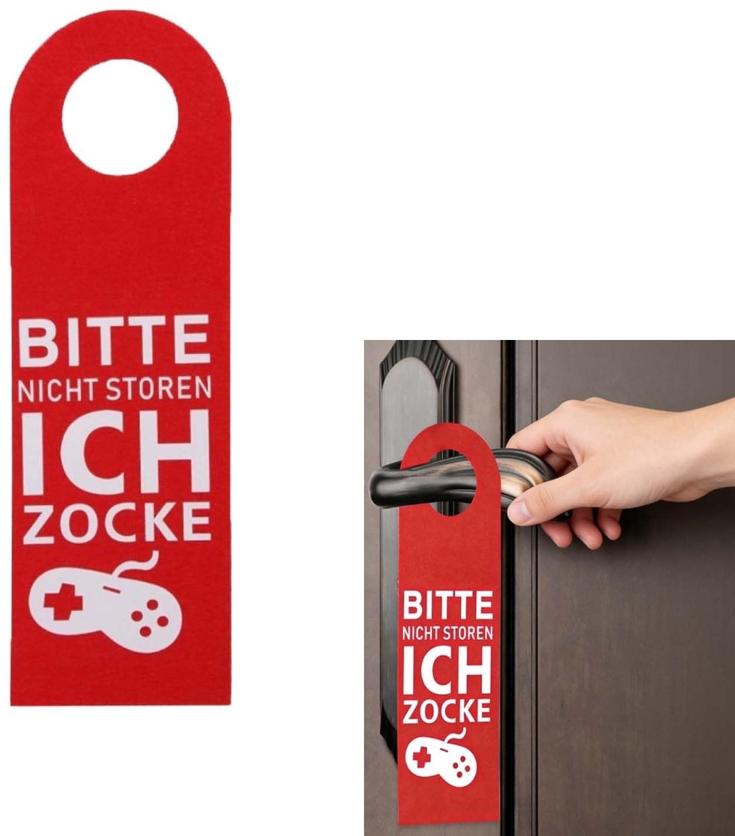 Solidchoice - Dubbelzijdige Deurhanger 'Do Not Disturb' voor Jongeren