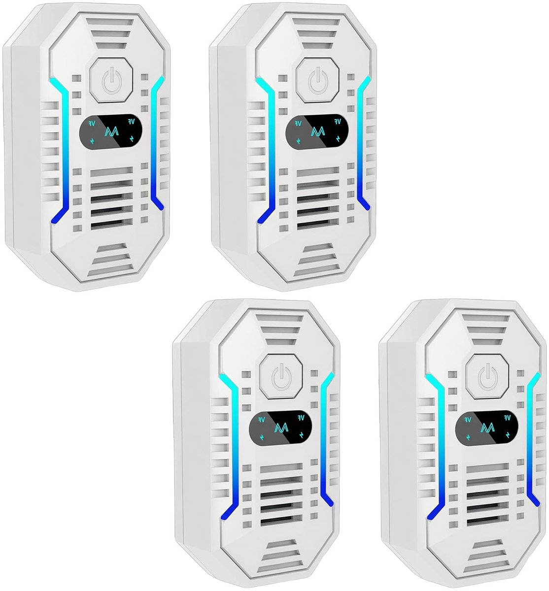 Solidchoice - 4 Stuks Ultrasone Ongediertebestrijders